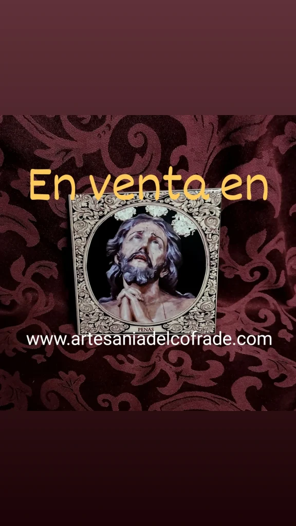 Azulejo Cristo de las Penas en venta en tu tienda cofrade www.artesaniadelcofrade.com